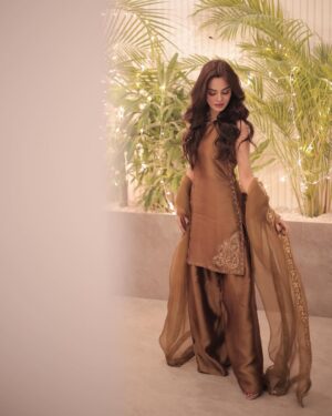 Komal Meer Instagram - Ok goodnight 

👗: @wajahatmansoorofficial 
Hair : @minamuzaffar.official 
Photography: @rehanmithanii 
Management : @nidasheikhh