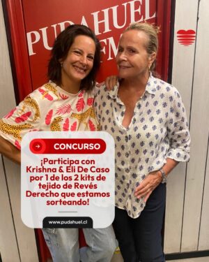 Krishna de Caso Instagram - ¡Alerta de concurso! ❤️ Nuestras queridas @krishnadecaso y @elidecaso en su programa #LosCaminosDeLaVida lanzaron un gran concurso! 

¿Quieres ganar junto a una amiga kits de tejido de @revesderecho 🧶? Si la respuesta es Sí, sigue estas instrucciones:

1. Etiqueta a una amiga con la que quieras ganar los kits de tejido 🧶 
2. Cuéntanos en los comentarios por qué quieres ganar, por qué te gusta tejer, etc ❤️ ¡La idea es que le pongas color en tu comentario! 🌈 Así hay más posibilidades de ganar! 

Daremos el resultado el próximo sábado 15 de marzo ✨

#RadioPudahuel #LaRadioDeChile