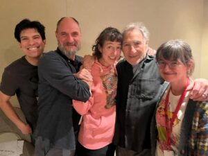 Kristen Schaal Instagram - Really good day at work on @bobsburgersfox. Got to meet @jd1hh Judd Hirsch and get a hug! Can’t wait for you all to see Katie Crown’s episode! Yay @lorenbouchardburger!