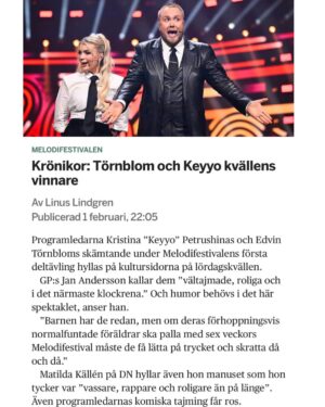 Kristina Petrushina Instagram - DELTÄVLING 1 - SPIK! ☑️❤️ 
Tack tack tack tack för all kärlek!!!!!! Inte klokt vad ni är snälla. Vi har så så så SÅ roligt! 🥹

Största grattis till Maja och John som tog årets första finalplatser! Längtar ihjäl mig tills vi ses nästa lördag igen! ❤️❤️❤️

Bilder: Stina Stjernkvist / SVT