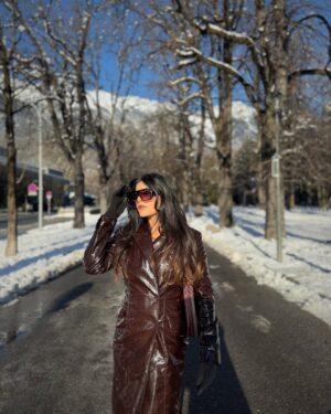 Kritika Khurana Instagram - Day-2 In Innsbruck 
second slide is 🤪
coat @qua.clothing