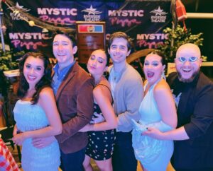 Krystina Alabado Instagram - Mystic Pizza and this cast has my heart 🥹 what an honor it’s been spending 4 years developing this show and Daisy from Zoom workshop, to premiering at Ogunquit Playhouse, to NYC workshops, to our west coast premiere, to now landing at @papermillplayhouse for this incredible run we just closed. I am full of gratitude and love and can’t WAIT for what’s in store for Mystic next ✨🍕 @mysticpizzaonstage