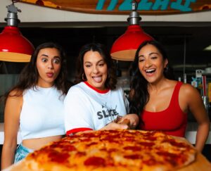 Krystina Alabado Instagram - Mystic Pizza and this cast has my heart 🥹 what an honor it’s been spending 4 years developing this show and Daisy from Zoom workshop, to premiering at Ogunquit Playhouse, to NYC workshops, to our west coast premiere, to now landing at @papermillplayhouse for this incredible run we just closed. I am full of gratitude and love and can’t WAIT for what’s in store for Mystic next ✨🍕 @mysticpizzaonstage