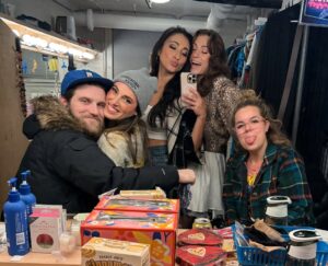 Krystina Alabado Instagram - Mystic Pizza and this cast has my heart 🥹 what an honor it’s been spending 4 years developing this show and Daisy from Zoom workshop, to premiering at Ogunquit Playhouse, to NYC workshops, to our west coast premiere, to now landing at @papermillplayhouse for this incredible run we just closed. I am full of gratitude and love and can’t WAIT for what’s in store for Mystic next ✨🍕 @mysticpizzaonstage