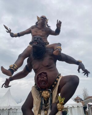 Laksmi De-Neefe Suardana Instagram - Metal concert ❌ Burning Man ❌ but just as loud and full of energy. The electric spirit of the Ogoh-Ogoh parade, where art, culture, community and tradition come alive before Nyepi, Day of Silence! A wholesome tradition for the youth and a reminder for adults to stay young at heart ❤️‍🔥 #ogohogoh #ngerupuk #keepbalinesetraditionalive #menyala 🔥