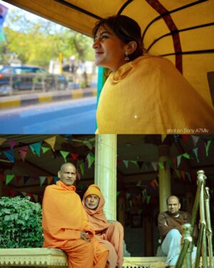 Larissa Dsa Instagram - Just before I head to my next destination, here are the many moods of Ahmedabad during Uttarayan 🪁♥️

I’m so excited for my next stop! 🥹

This will be my third trip this month, and I feel incredibly grateful to share my journeys with you here. 

And even this year I hope to continue to always inspire you to travel not just differently, but also inwardly. 🧚🏼‍♀️

Top from @labelritukumar
Skirt from @shopverb
Bag (5 years old from @chumbak)
Dupatta from @sochstories

#larsatravels #larsainAhmedabad #uttarayan #gujarat