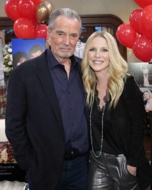 Lauralee Bell Instagram - It was such a special day celebrating @ericbraedengudegast 45th anniversary! Such love and admiration! Laughs & tears! ❤️
I teased Eric that my dad may have lived life thinking “what would Victor do?” I think we all have at one time or another! 😊 🙌
Victor/Eric = ICON/GOAT 
The best of the best! Love you Eric❣️

Thank you @mattykane1 for making the day so special #yr
And @howardwise and @therealstafford for the 📸