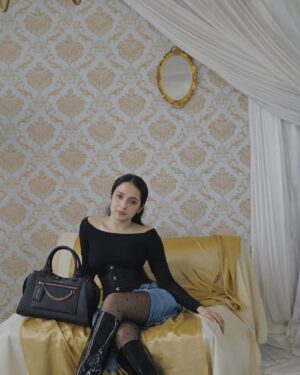 Lavanya Srivastava Instagram - Royalty meets grunge 🦋🖤

What do you think about this look?
.
.
.
.
.
.
.
.
.
.
#grunge2023 #outfitoftheday #aesthetics #royalty #luxurylifestyle #lifestyleinfluencer #chicstyle #fashionupdate