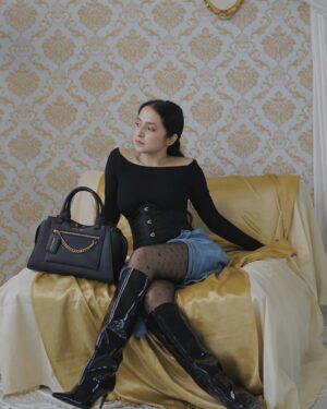 Lavanya Srivastava Instagram - Royalty meets grunge 🦋🖤

What do you think about this look?
.
.
.
.
.
.
.
.
.
.
#grunge2023 #outfitoftheday #aesthetics #royalty #luxurylifestyle #lifestyleinfluencer #chicstyle #fashionupdate
