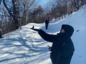 Lee Min-ji Instagram - #태백산 ❄️🏔️ 좋았다 !!!
