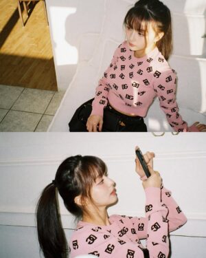 Lee Na-gyung Instagram - 🩷🖤