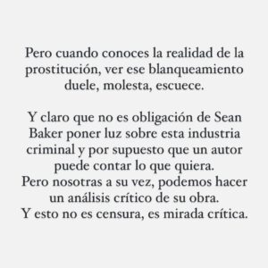 Leticia Dolera Instagram - NOS VEMOS MAÑANA EN LA MANIFESTACIÓN.
Por un 8M abolicionista.