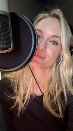 Leven Rambin Instagram - Thank you to @thelumineers for your beautiful song “Nobody Knows” I was able to cover on episode 12 of Fire Country, I’m The One Who Just Goes Away.” w @thewarehousestudio @bryanadams 🎤✨❤️
I’m such a happy girl in the studio…