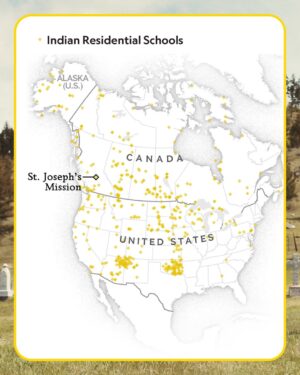 Lily Gladstone Instagram - For generations Indigenous children in North America were forced to attend residential schools in an attempt to “get rid of the Indian problem” through forced assimilation and cultural genocide. #SugarcaneFilm, the Oscar® nominated documentary from @jnoisecat and @emilykassie, brings the stories of the schools’ survivors and their descendants to light, paying tribute to the enduring love and beauty of an Indigenous community.
Now streaming on @hulu and @disneyplus.

SOURCES:
National Geographic
The Washington Post

MAP CREDITS:
Soren Walljasper and Rosemary Wardley, NGM Staff; Mike Boruta Sources: National Native American Boarding School Healing Coalition; Truth and Reconciliation Commission of Canada; Bureau of Indian Affairs