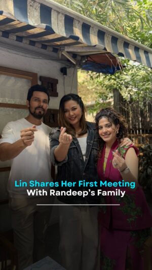 Lin Laishram Instagram - #SundayBrunch @linlaishram Shares Her First Meeting With @randeephooda ‘s Family 

Watch the full episode on Curly Tales YouTube channel 

Follow @curly.tales for more

#randeephooda #linlaishram #bollywood #haryana #manipur #firstmeeting #family #curlytales #sundaybrunch