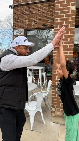 Lindsay Czarniak Instagram - Has this kind of moment ever happened to you??we still can't believe  it happened. Our son loves basketball. Melvin coaches his rec team. This morning was their final game of the season  They were playing the best team in the league which was also undefeated.  I felt goosebumps like when I covered George Mason make it to the Final Four watching them pull off the upset. I may have shed a tear:) The other team is full of great kids and masterfully coached but Melvin instilled a belief in his group that they could do it AND THEY DID. The gym erupted bc of the underdog storyline and I could barely hold my phone still. What a thrill and a blessing to see these kids accomplish a goal that seemed so out of reach.  It may have been rec basketball but they will remember this forever #basketball #childhood #team #teamwork #community #parenting #love #family