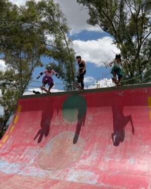 Lizzie Armanto Instagram - @lizziearmanto went down to Cochabamba, Bolivia to spend time with the @ImillaSkate crew, an indigenous skate collective redefining tradition. Wearing polleras and sombreros vallunos, they bring pride, style, and culture to the skate scene. More to come this month from this exciting project!

Photos by: @lapir0