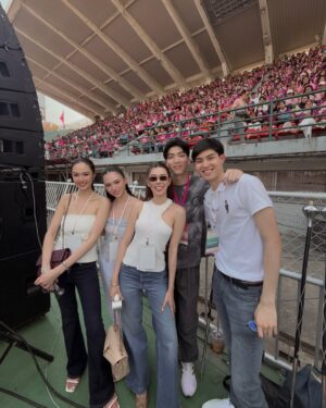 Lorena Lalina Schuett Instagram - CK11 on duty 🪄💗 @chulakatakorn #tucuball75