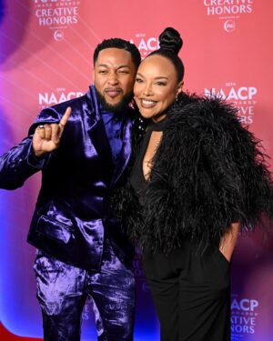 Lynn Whitfield Instagram - Doing our big one at the #NAACPImageAwards Creative Honors 🫶🏾 #TheChi