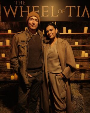 Madeleine Madden Instagram - As we reminisced at Sunset Ranch, memories of our journey from the Two Rivers to the White Tower flooded back from Season 1. 
It was an enchanting evening, celebrating the release of @thewheeloftime Season 3. 

A thank you to @sunsetranchhollywood and the lovely Mustang, Fiona, for the magical ride that made the night truly unforgettable.

@thewheeloftime @primevideo 
#thewheeloftime