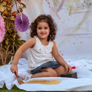 Maham Amir Instagram - - Happy 3rd birthday to our incredible daughter, Haadiya Jaan 💥 

Today, we celebrate not just her special day but the beautiful way she paints the world around her with her imagination. 

From splashes of color on canvas to the laughter that fills our home, every moment with her is a masterpiece.

Watching her explore, create & express herself is a joy beyond words. 

Here’s to many more colorful adventures, giggles & memories together InshaAllah!

Mama Baba Loves You Haado Jaan 💖

#HaadiyaFaizan #happybirthday #painttheworld #SayMashaAllah #FaizanShaikh #MahamAamir 

Magic Created By: @ztareen 
Special Thanks: @mona.saadi @saadikhalid