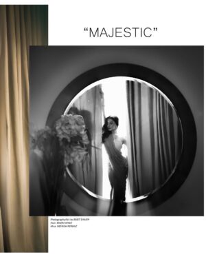 Maira Khan Instagram - “MAJESTIC”
Direct/shoot by @basitshaikhworld 
Featuring: @mairakhanofficial 
Mua: @beenishparvez_official 
Publication : the news mag

#bollywoodstyle #desigirl #potd #ootd #fashiongram #fashionphotography #vogue #diva #bazaar