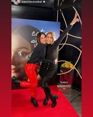 Maite Delgado Instagram - Una noche mágica rompiendo la burbuja con @joaquina en concierto en Madrid ♥️♥️♥️

Gracias @camilacanabal y te aplaudo querida tu energía es arrolladora y tus ganas indetenibles