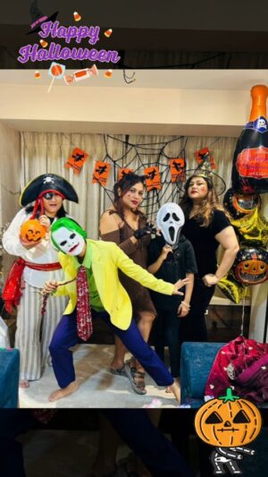 Manisha Kelkar Instagram - #halloween #joker #jacksparow #witch #catwoman