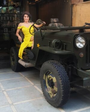Manisha Kelkar Instagram - Look thats WILLY 😎 1973 

The Willys MB and the Ford GPW, both formally called the U.S. Army Truck, 1⁄4-ton, 4×4, Command Reconnaissance,
commonly known as the Willys Jeep. 

Highly successful American off-road capable light military utility vehicles.
2,337 lb (1,060 kg) dry weight. 

Main armament -
Designed to mount .30 or .50 caliber machine guns swiveling on post between front seatbacks 😈

Engine-
134 cu in (2.2 l) Inline 4 Willys L134 "Go Devil"
60 hp (45 kW; 61 PS) gross / 54 hp (40 kW; 55 PS) net
Power-
weight49 hp/ST (54.0 hp/t) 

Maximum speed65 mph (105 km/h)

#cars #car #carsofinstagram #willyjeep #motorsports #carporn #auto #carlifestyle #s #supercars #photography #ford #carswithoutlimits #carphotography #jdm #automotive  #instacar #turbo #luxury #supercar #v #m #racing #f #toyota #instacars #bhfyp #fiawomeninmotorsport @graemeglew @garybarak @womaninmotorsports #offroader