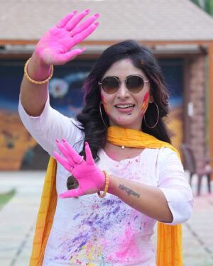 Manjula Paritala Instagram - #Happy Holi 🎨