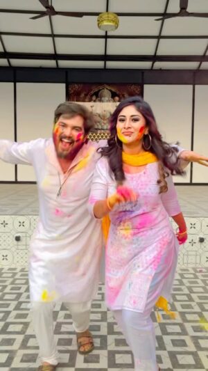 Manjula Paritala Instagram - Happy Holi to My Insta Family 🎨🌈 ✨ #Rangde #rangde @paritala_manjula_official 🥰

May your Holi be as bright as the rainbow and as radiant as the sun

#holi #holifestival #happyholi #festival #india #holihai #love #instagram #colours #instagood #festivalofcolors #holicelebration #colors  #photography #indianfestival #holiday  #holifestivalofcolours #festivalofcolours #holiparty #mumbai #trending #holipowder #color #happy #holispecial  #like #celebration