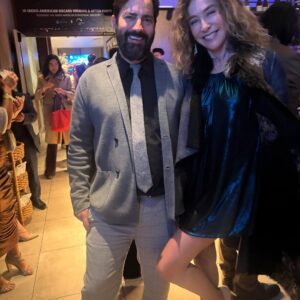 Marcela Carvajal Instagram - Noche de #oscares con @julieticarestrep0 y con mi admirado Periodista especialista en cine @ojocritico.  Fiesta con parte del cast de la pelicula ganadora del Oscar a mejor pelicula extranjera #imstillhere.  Muy emocionante compartir este momento con ellos.  Por favor no dejen de verla.  El cine es un regalo que nos trae memoria y reflexión sobre cosas que no pueden volver a pasar.  Felicitaciones a su director @waltersalles_oficial y a todo el equipo que hizo parte de esta producción.  Gracias @egedaus por la invitación!