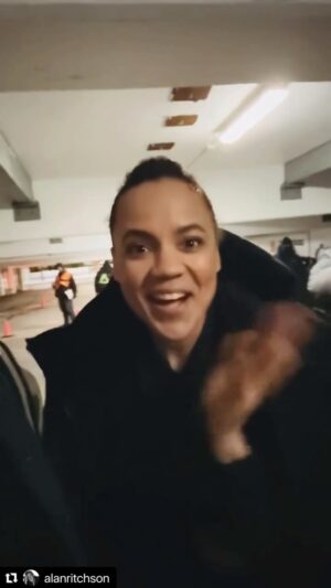 Maria Sten Instagram - oh hi @alanritchson fancy meeting you here!

—

Look who I just accidentally on purpose happened to run into… @mariasten !

Also, episode 5 of season 3 of Reacher - @reacherprimevideo is on now! Please stop everything you’re doing even if it’s super duper important and watch!
