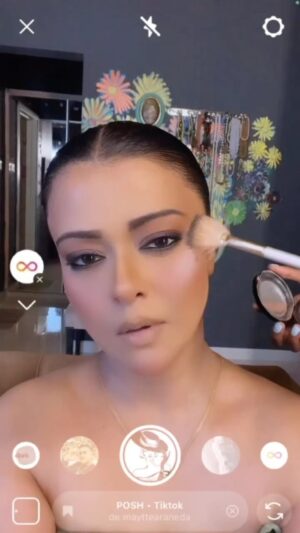 Maria Wasti Instagram - @gillhoraiboffical make up 💄🥰❤️