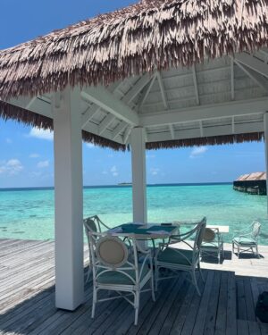 Mariana Wengorovius Instagram - a recap of dreamy blues in @ayadamaldivesresort 🩵🏝️🐠🪼