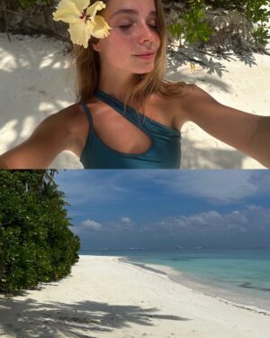 Mariana Wengorovius Instagram - a recap of dreamy blues in @ayadamaldivesresort 🩵🏝️🐠🪼