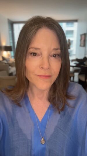 Marianne Williamson Instagram - Sometimes you realize things matter to you that you hadn’t ever given much thought. As Americans, we rarely think of something like freedom of religion as relevant to our daily lives. But we’re living at a time when freedom in all its aspects is taking up mental bandwidth in ways we might not have ever thought possible.

We might not have given a concept like Christian Nationalism much attention. But now we ask ourselves things like, how does something like that align with my values as an individual and as an American? 

This is just one of the ways in which current events are turning us into sober mature adults in ways we might not have been before. Freedom of religion and religious pluralism and not just abstract words; they’re deeply relevant to a society whose freedom is at risk.