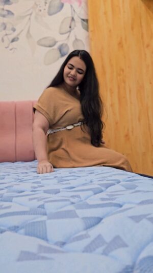 Marina Abraham Instagram - When the baby kicks all night, the Kurlon Duorest mattress keeps me cozy! Pregnancy = sleepless nights? Not with this comfort!

When your bump grows, your comfort shouldn’t shrink—thanks to my Kurlon Duorest mattress, my pregnancy is now Hula Hula!

#kurlon #duorestmattress #ad #comfort