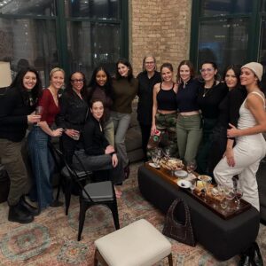 Marina Squerciati Instagram - Great women. Great food. Great wine. Great night. (These photos are blurry and not "IG perfect." Just friends having fun.) @therealsushisan @summerhouselp @fistfulofbottles 
#whoruntheworld #FierceFemales #ChicagoFire #chicagomed #chicagopd #OneChicago #WomenOnScreen #GirlsNightOut #SaturdayVibes #wolfpack #WineOClock #winetasting #thentequila
#SushiLover #SushiAndWine #andtequila @losmagossotol #WeekendVibes #UnstoppableWomen #LifeIsGood

Things I really enjoyed:
1) Jocelyn's photobomb energy
2) Jessy's tiny chair vibe
3) Miranda. Just Miranda, generally.