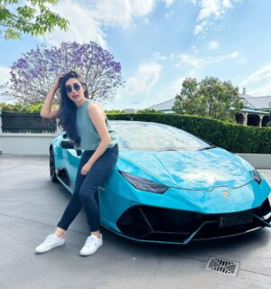 Mariyam Nafees Instagram - • Life is too short to drive boring cars 🏁

| Lamborghini | Sports Car | The Thrill | The Speed | Goals | Blues | Australia |