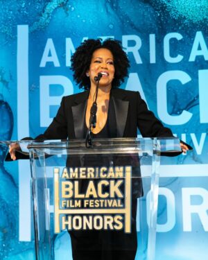 Marla Gibbs Instagram - Honoree Marla Gibbs received the Hollywood Legacy Award, presented by Regina King at the #ABFFHONORS2025

 #marlagibbs #reginaking #abffhonors #cadillac #ally