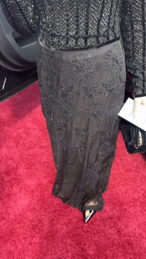 Marlee Matlin Instagram - I’m so proud as Governor to be attending the 97th Academy Awards. I loved wearing my @yarashoemakerofficial dress and @brionyraymondnewyork jewelry thanks to @msjordanjohnson. Best of all, I had my handsome husband to accompany me. Thank you for a wonderful evening and congratulations to everyone! #academyawards. @theacademy 
Hair: @peloangelo 
Makeup: @hayleyaston.
PR: @initiativepr.
Transportation: @martingaguirre