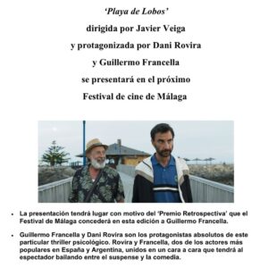 Marta Hazas Instagram - Entre la primera y la última foto ha pasado nuestra segunda película como productores. PLAYA DE LOBOS se titula. Segunda película de @veigajavier como director. 
La presentaremos en marzo en @festivalmalaga con motivo del ‘Premio Retrospectiva’ que el Festival concederá en esta edición a Guillermo Francella. 
El cielo que veis no tiene filtros, es uno de los muchos regalos preciosos, que no se pueden comprar,  que nos hemos llevado con el rodaje de esta película. Enhorabuena Guille!!!!

Gracias @danirovira y @guille_francella por vuestros trabajazos 🩵  Ojalá sea el primero de los muchos que os merecéis. Y gracias al equipo de la película por ser el equipo soñado dentro y fuera del set 
( unos cracks del voley playa también 🤣)

La última foto es en realidad el arranque, nos la hicimos en Buenos Aires  antes de saber todos los vinos, cenas, risas y aventuras que nos íbamos a echar en Fuerteventura, y siendo yo muy fan de este señor, que ahora lo soy más aún.
Qué suerte la mía por todo lo vivido y aprendido, ojalá la suerte nos acompañe. El trabajo está hecho, y de qué manera!!!
.
@mediolimonproducciones  @epos.cine @grupoizen #PlayadeLobos #Fuerteventura #BuenosAires #película #FestivaldeMalaga
