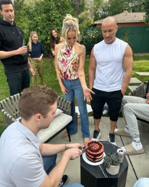 Mary Fitzgerald Instagram - Happy early birthday to my son Austin! He surprised me with a trip to LA to visit, so we celebrated a week early. Happy (almost) 28th b-day babe!!! Love u!❤️ @austinbabbitt