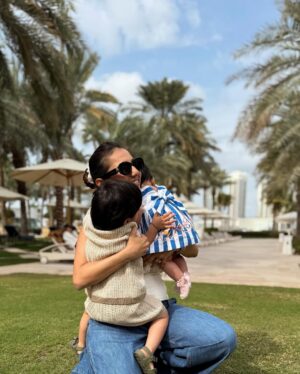 Masoom Mehta Instagram - To my @shailin_mehta… Happy 8 magical years & two cubs🐯🩷

Always celebrating at @ooresorts. @ooroyalmirage!