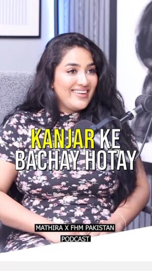 Mathira Instagram - Character is important! Mathira on the Podcast with @adnanfaysal  @real_mathira  #fhmpodcast