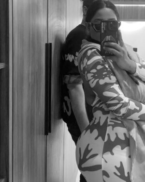 Mathira Instagram - Staying wild ocean child 🌊♓️