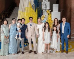 Matika Arthakornsiripho Instagram - Congrats on finding your forever! Wishing you both a lifetime of love, joy, and endless adventures together. May you always grow and laugh side by side. 💍💕 @pukaii @cj_piya 
#WeddingVibes #ForeverTogether#jeabpukaiithewedding