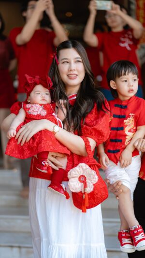 Matika Arthakornsiripho Instagram - New year, new beginnings, same family traditions. Wishing everyone a prosperous and joyful #chinesenewyear