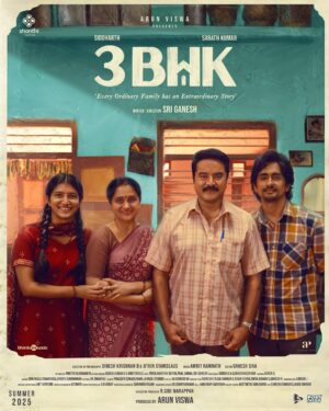 Meetha Raghunath Instagram - Presenting you the first look of #3BHK!

நம்ம எல்லாரோட கதையா இது இருக்கும்னு நம்புறோம் ❤️😇

ఇది మన అందరి కథలాగా ఉంటుందని ఆశిస్తున్నాం ❤️😇

“Every ordinary family has an Extraordinary story”

@worldofsiddharth @r_sarath_kumar @sristoryteller @the.meethling @chaithra.j.achar @iamarunviswa @dineshkrishnandp @jithin_stanislaus @amritramnath @thecutsmaker @meevin_vinoth_raj_kumar @jjjashok & @kiruthikhasekar @valentino_suren 
@koothan @sibimarappan @sureshchandraaoffl @thinkmusicofficial @apinternationalfilms @lokesh_jey @thesightmedia @aesthetic_kunjamma